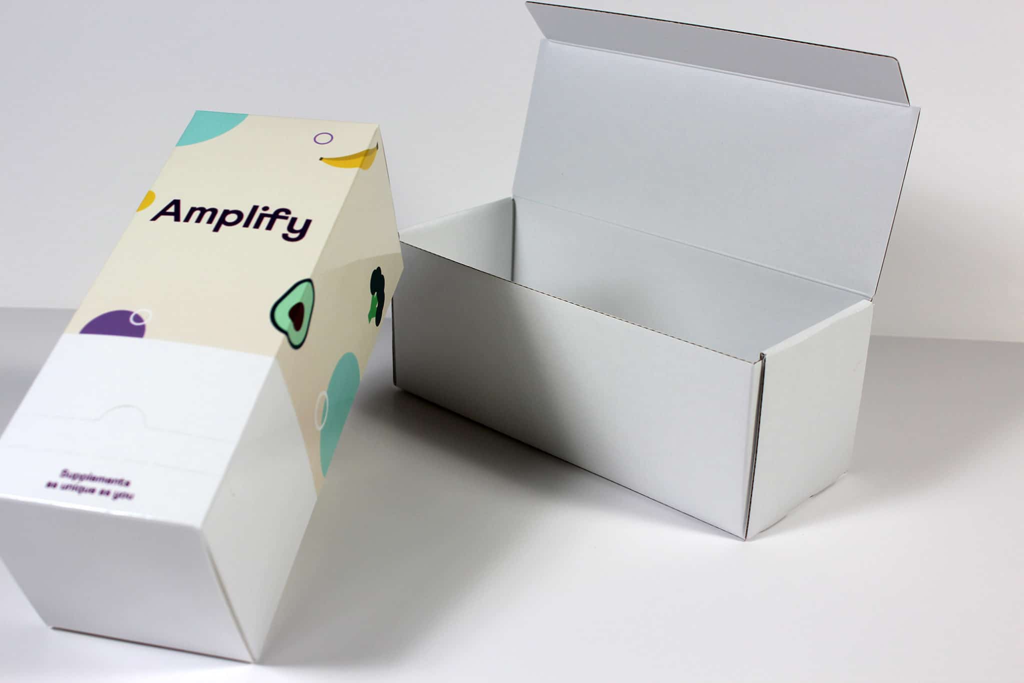 Printed supplement dispenser with outer mailing box